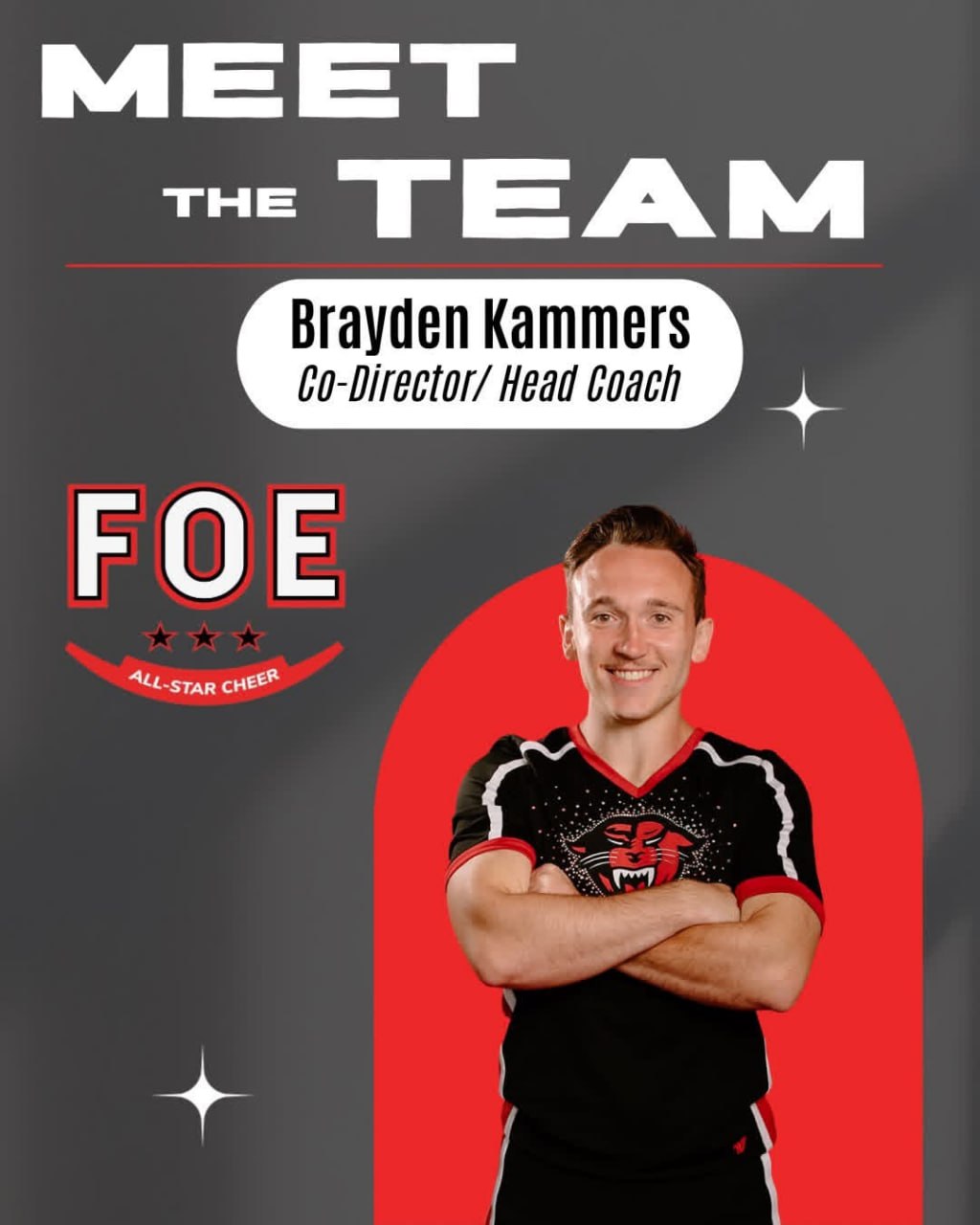 Brayden Kammers, FOE Co-Director and Head Coach