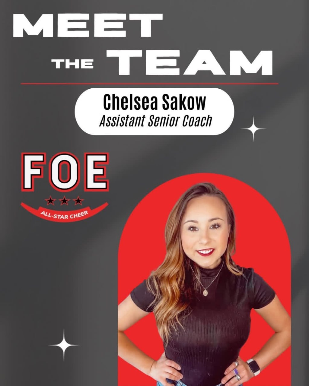 Chelsea Sakow, FOE Assistant Senior Coach
