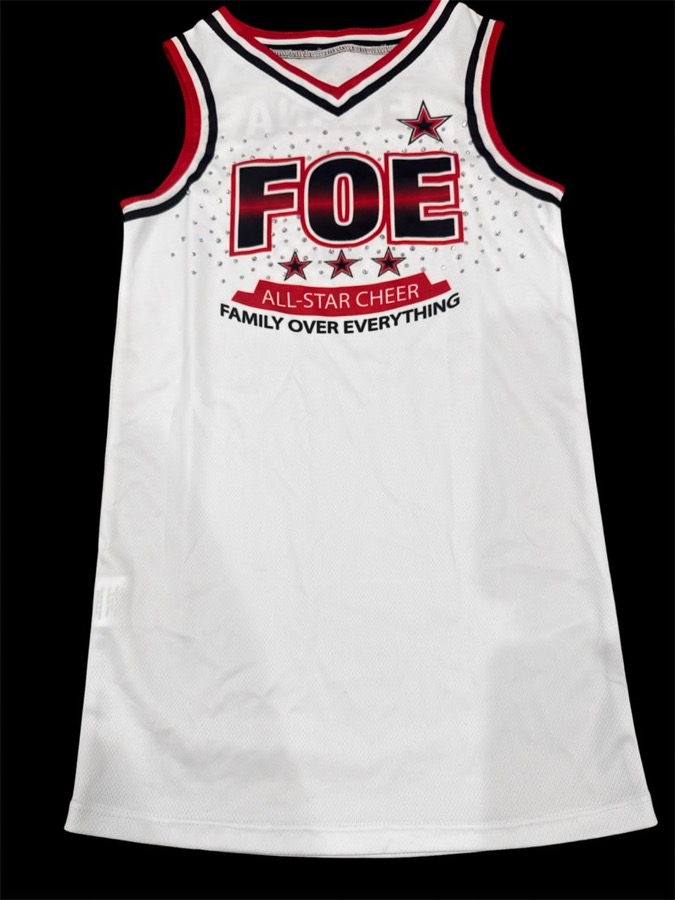 FOE Basketball Jersey — Rhinestones