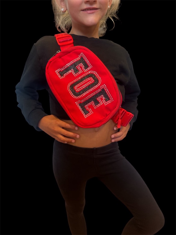 FOE Red Fanny Pack