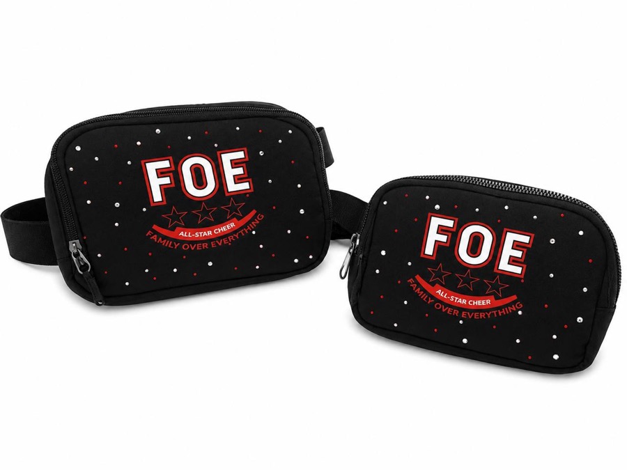 FOE Black Logo Fanny Pack